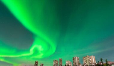 Northern lights could shine across most of Canada tonight, including southern Ontario