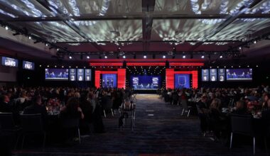 A general view of the Fireside Chat prior to the NASCAR Hall of Fame Induction Ceremony at Charlotte Convention Center on January 23, 2026 in Charlotte, North Carolina. (Photo by David Jensen/Getty Images for NASCAR)