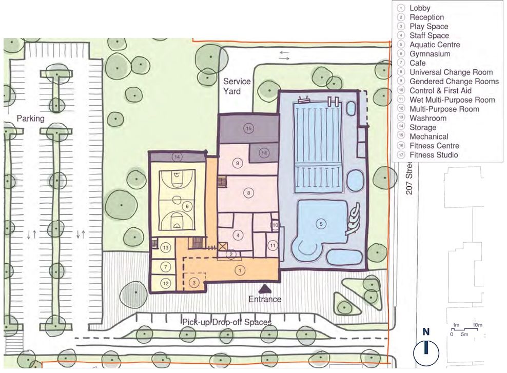 hammond park aquatic community centre maple ridge concept 2025