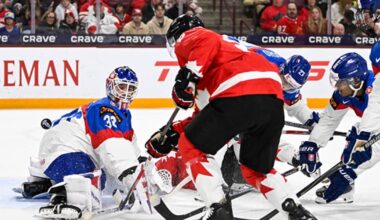 Canada doesn't look back from five-goal first period against Slovakia – TSN