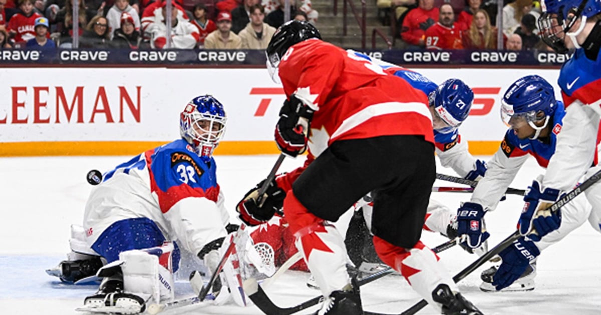 Canada doesn't look back from five-goal first period against Slovakia – TSN