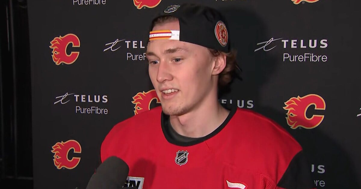 Stromgren wants to use his speed, body in NHL debut for Flames Wednesday night – TSN