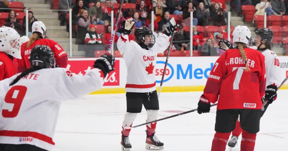 Team Canada off and running after convincing win over Switzerland – TSN