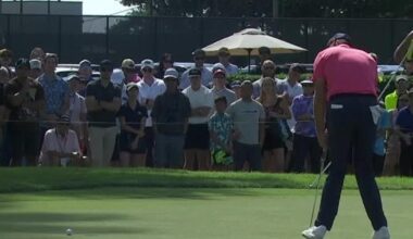 Jordan Spieth hilariously morphs into Elvis Presley after missing putt – TSN