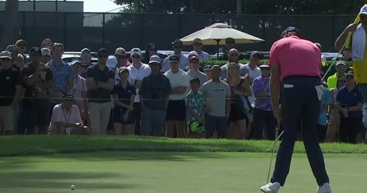 Jordan Spieth hilariously morphs into Elvis Presley after missing putt – TSN