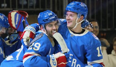 Bruins 3, Rangers 4 (OT) – TSN