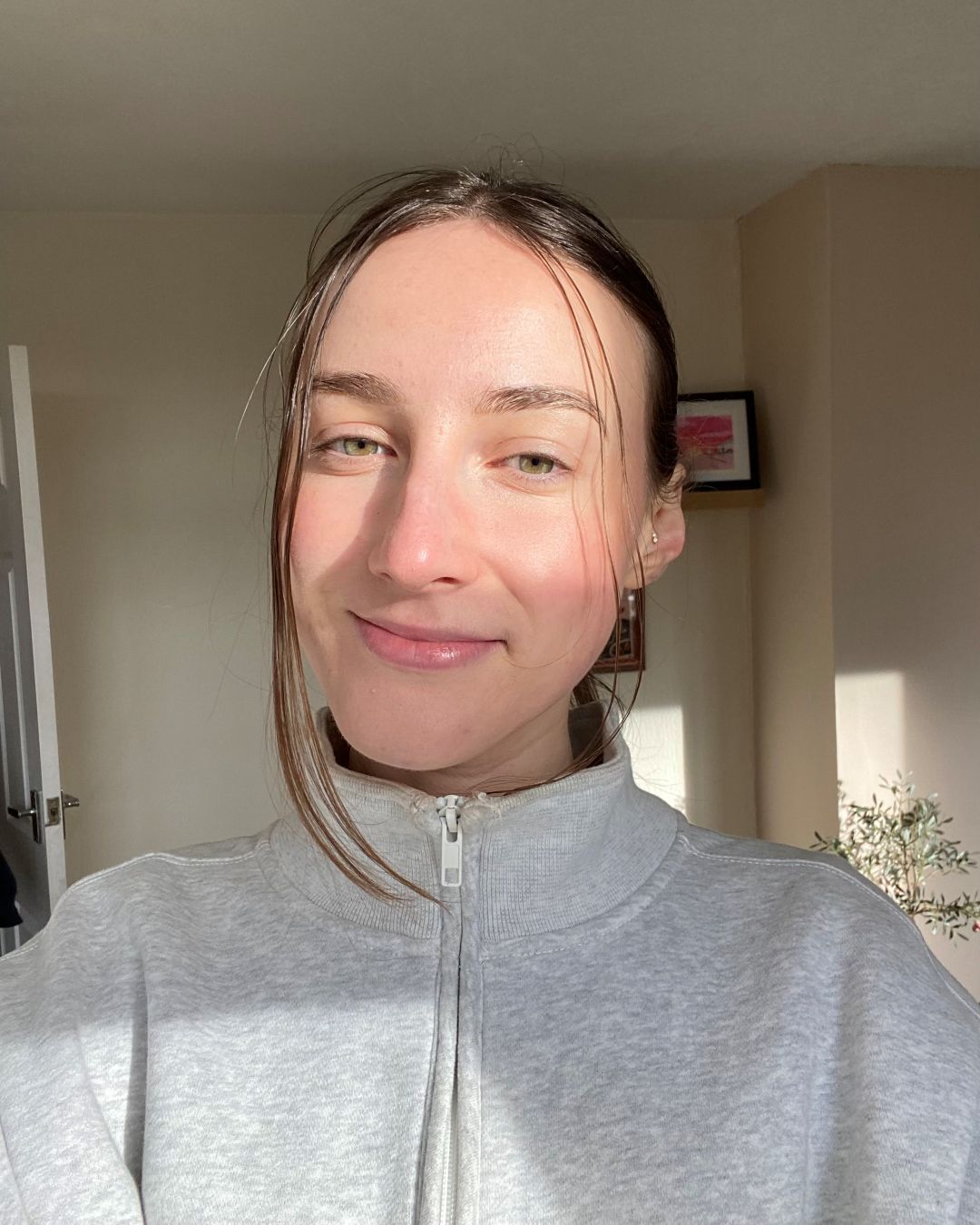 Katie Sims trying frog presses every day