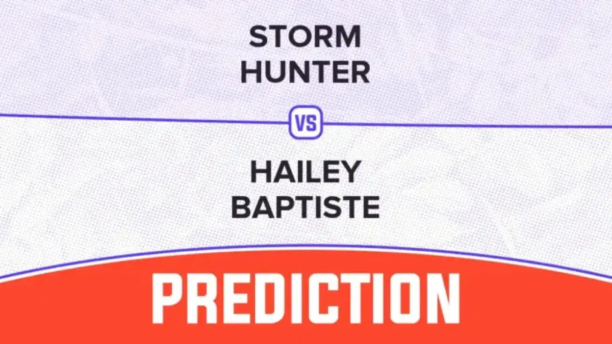 Australian Open 2026: Storm Hunter vs Hailey Baptiste Prediction