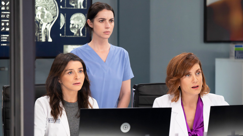 Amelia, Addison and Jules on Grey's Anatomy Season 22 Episode 10
