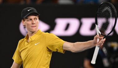 Jannik Sinner rallies after heat break to escape upset at Australian Open