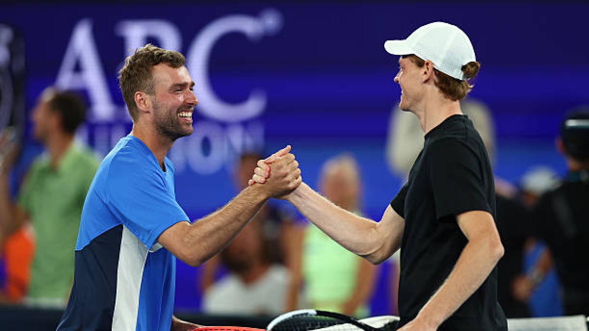 Jordan Smith, champion of the 1-Point Slam. Photo: gettyimages