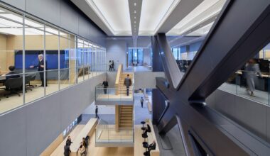 JPMC HQ interiors by SOM