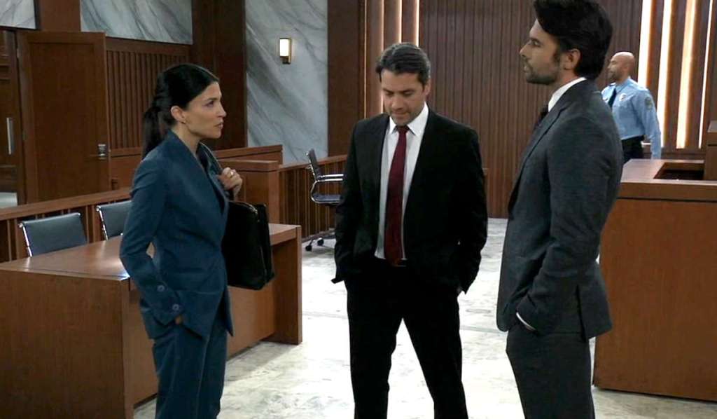 Justine takes on Chase and Michael GH