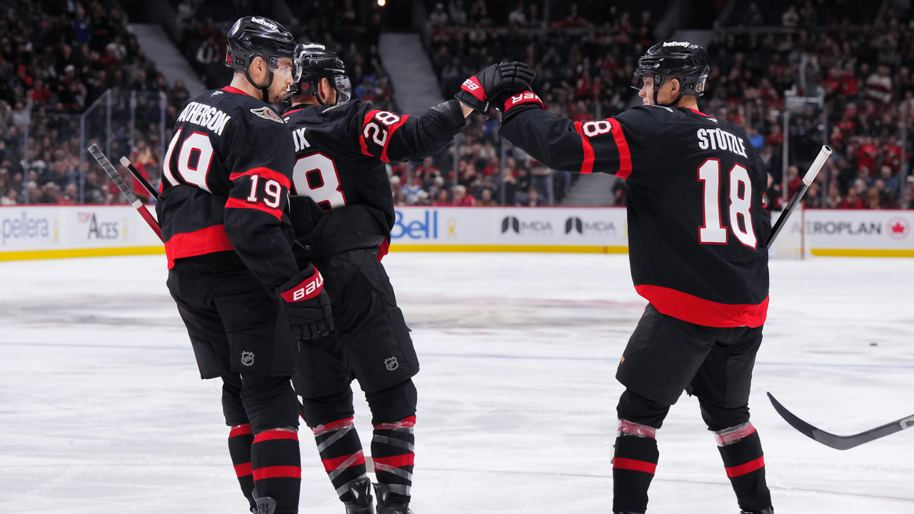 Stutzle has goal, assist in Senators win against Avalanche