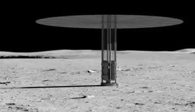 Artist render of the Kilopower reactor that is an example of the type of nuclear fission system NASA hopes to deploy to the Moon by 2030. Credit - NASA