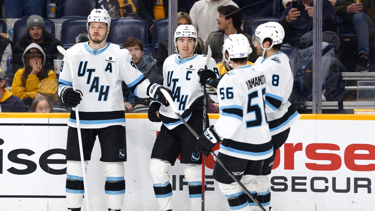 Mammoth score 3 in 2nd, top Predators for 5th straight win