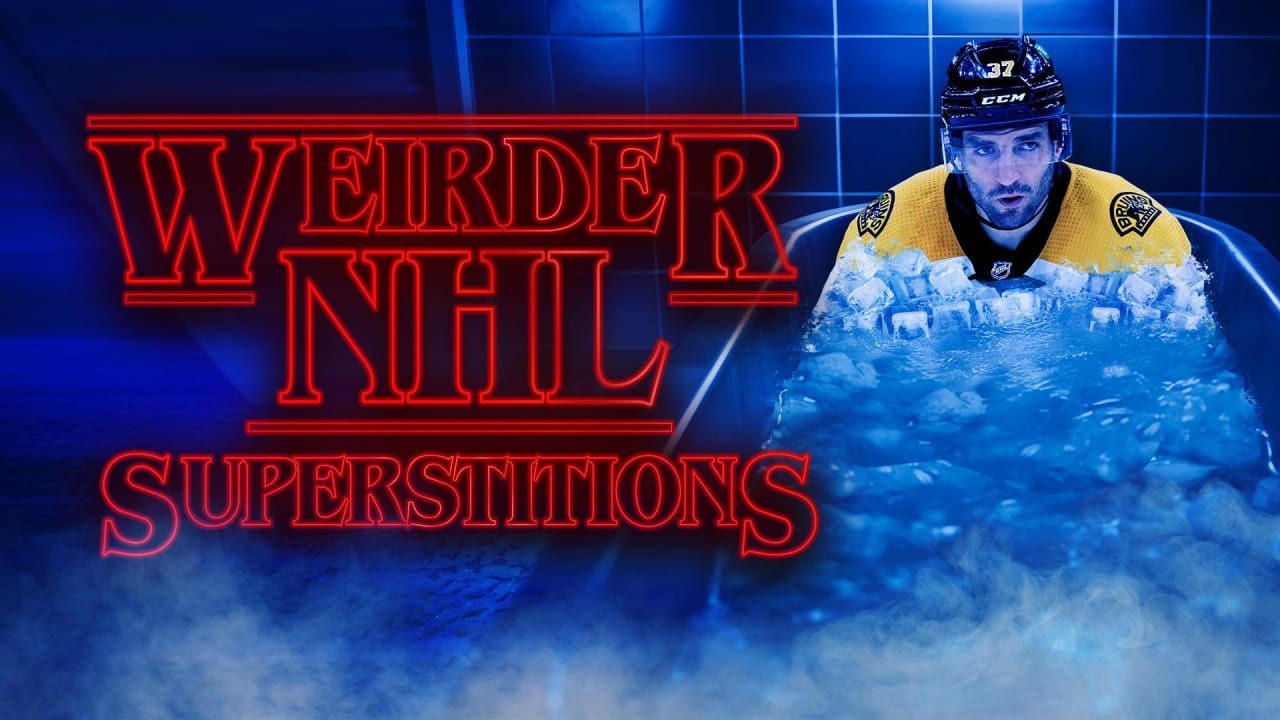 The Strangest Things NHL Players Do Between Periods