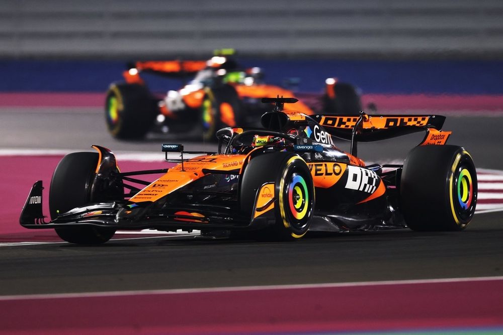 Lando Norris, McLaren, Oscar Piastri, McLaren