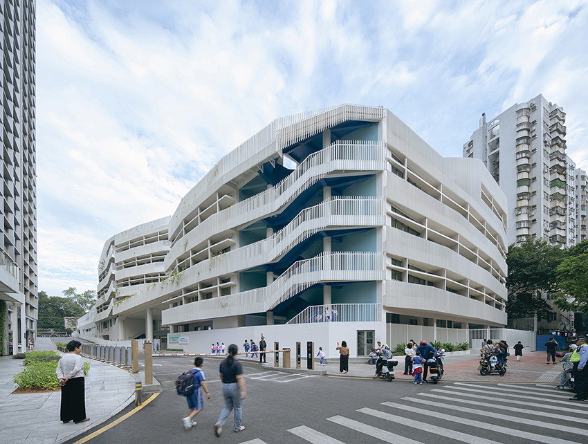 terraced landscapes anchor hands-on learning at shenzhen elementary school