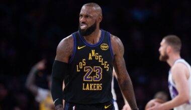 LeBron James omitted for first time since 2004 as NBA reveals all-star starters