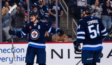 Scheifele scores twice, Jets end slide with win against Kings