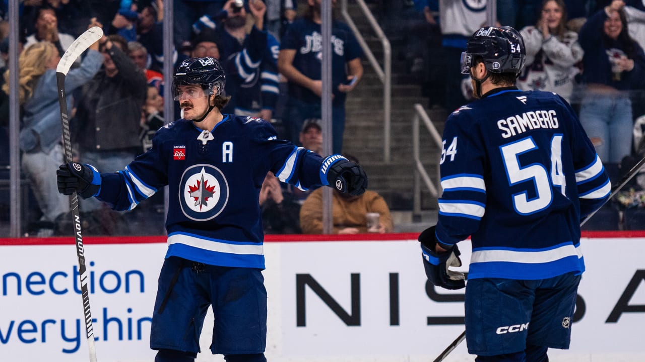 Scheifele scores twice, Jets end slide with win against Kings