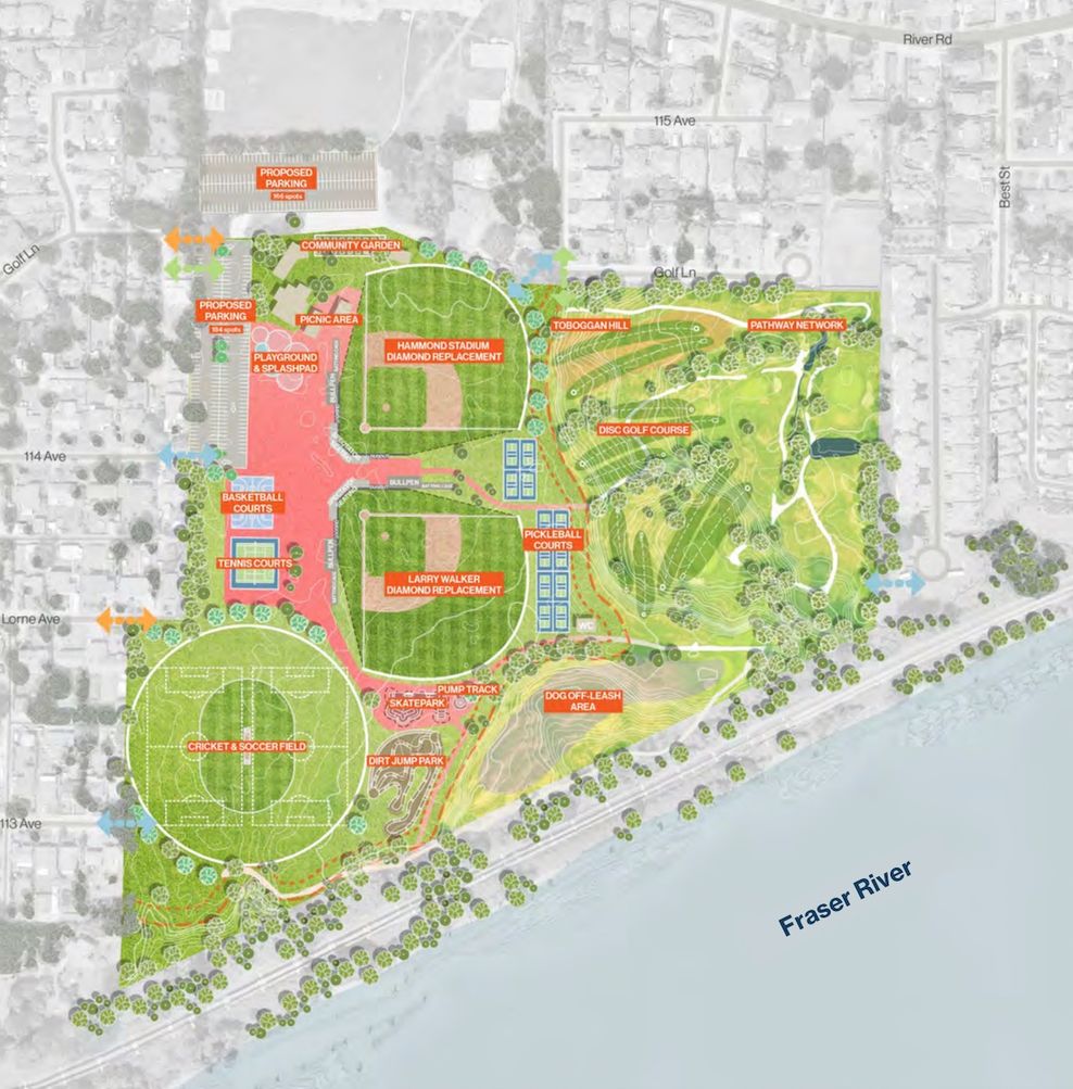 maple ridge golf course park transformation concept 2025 phase 2