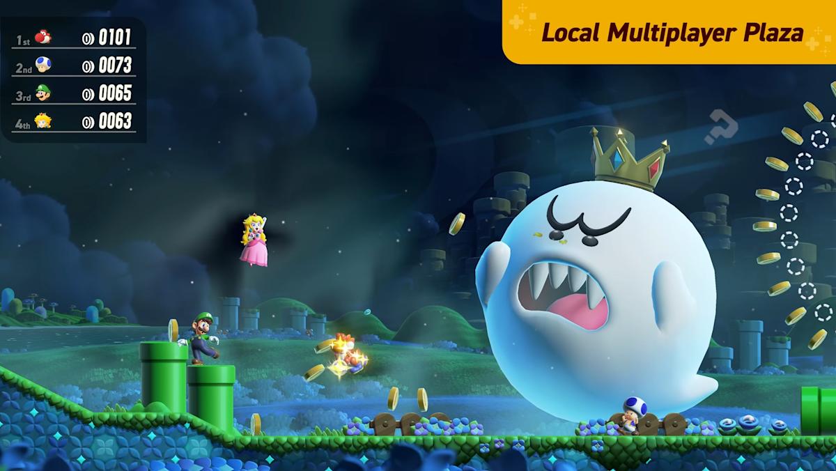 The Switch 2 version of Super Mario Bros. Wonder arrives on March 26