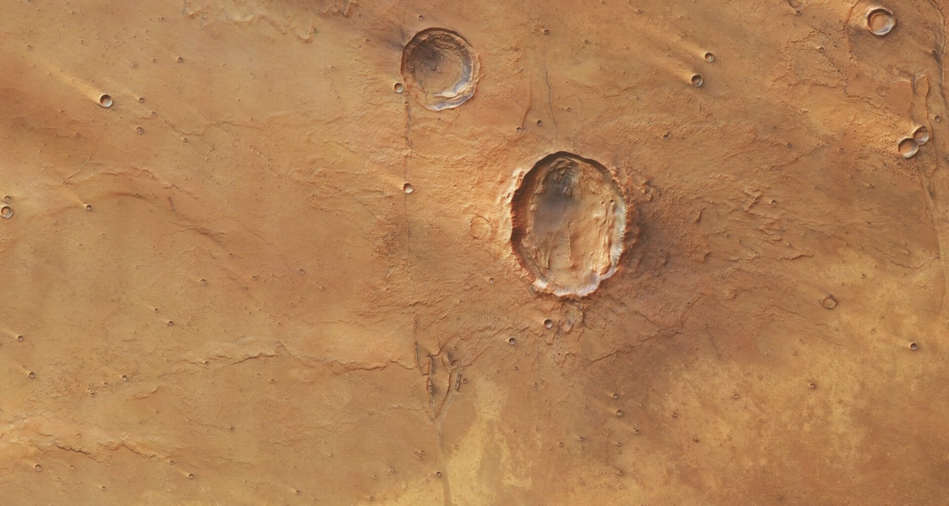 Mars Express Views Idaeus Fossae On Mars