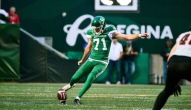 American kicker Michael Hughes re-signs with Saskatchewan Roughriders | 620 CKRM - The Voice of Saskatchewan