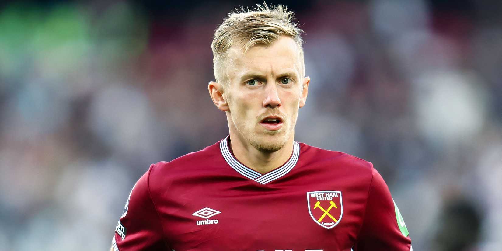 James Ward-Prowse in action for West Ham United