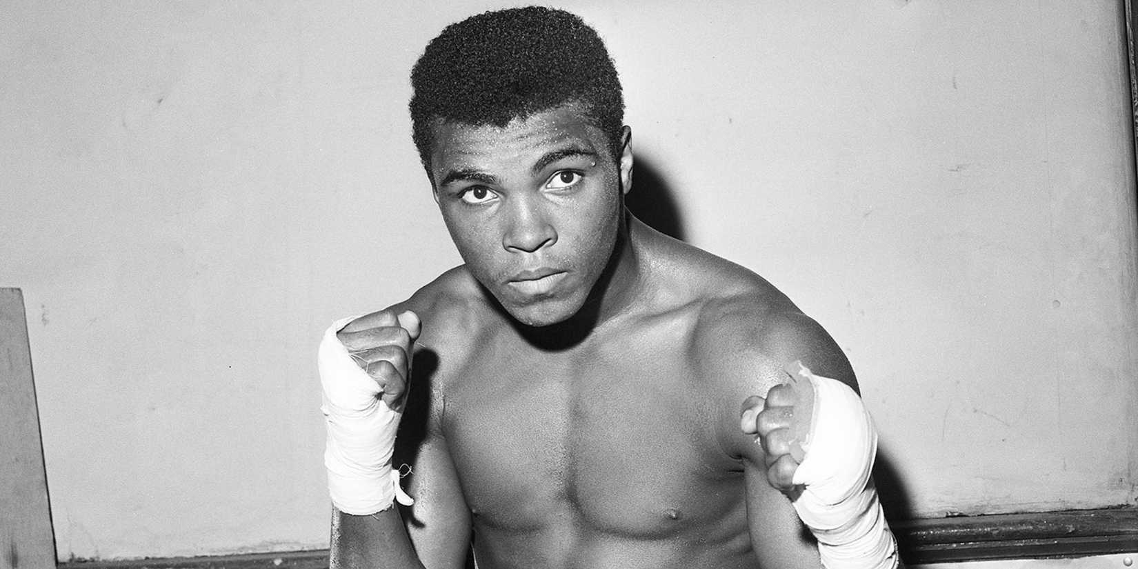 Muhammad Ali training