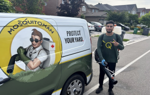 Mosquito Man Canada Pest Control Services: Mosquito Man Truck and Pest Exterminator Expert