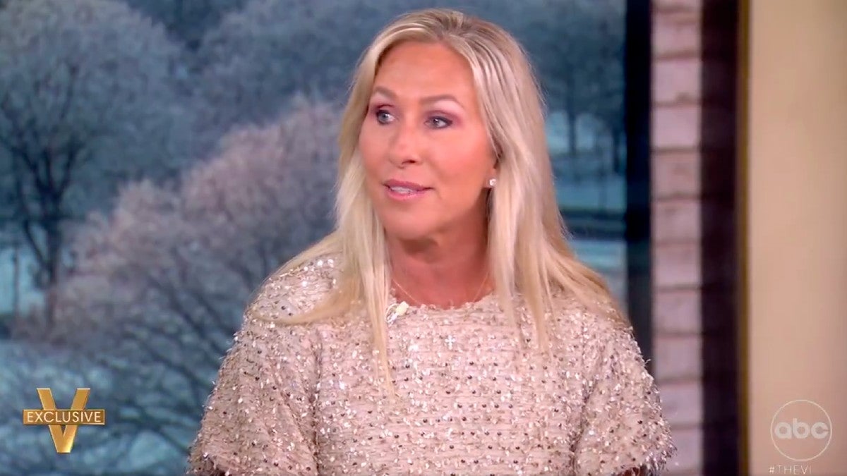 'The View' Audience Member Loudly Laughs at Marjorie Taylor Greene