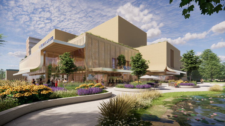 MVRDV and Buro Happold Reveal Design for the Lampegiet Theatre in Veenendaal, Netherlands - Image 1 of 8