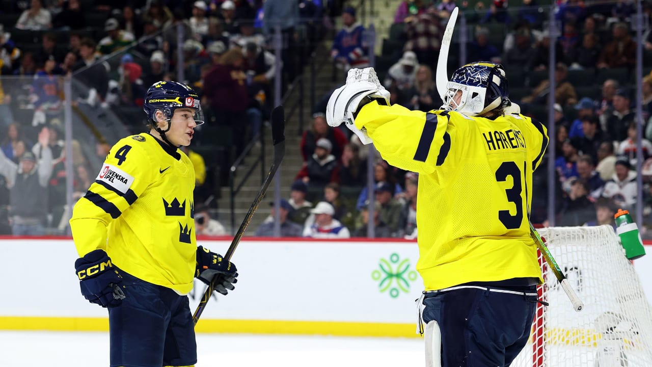 World Junior Championship roundup: Sweden defeats U.S., stays perfect