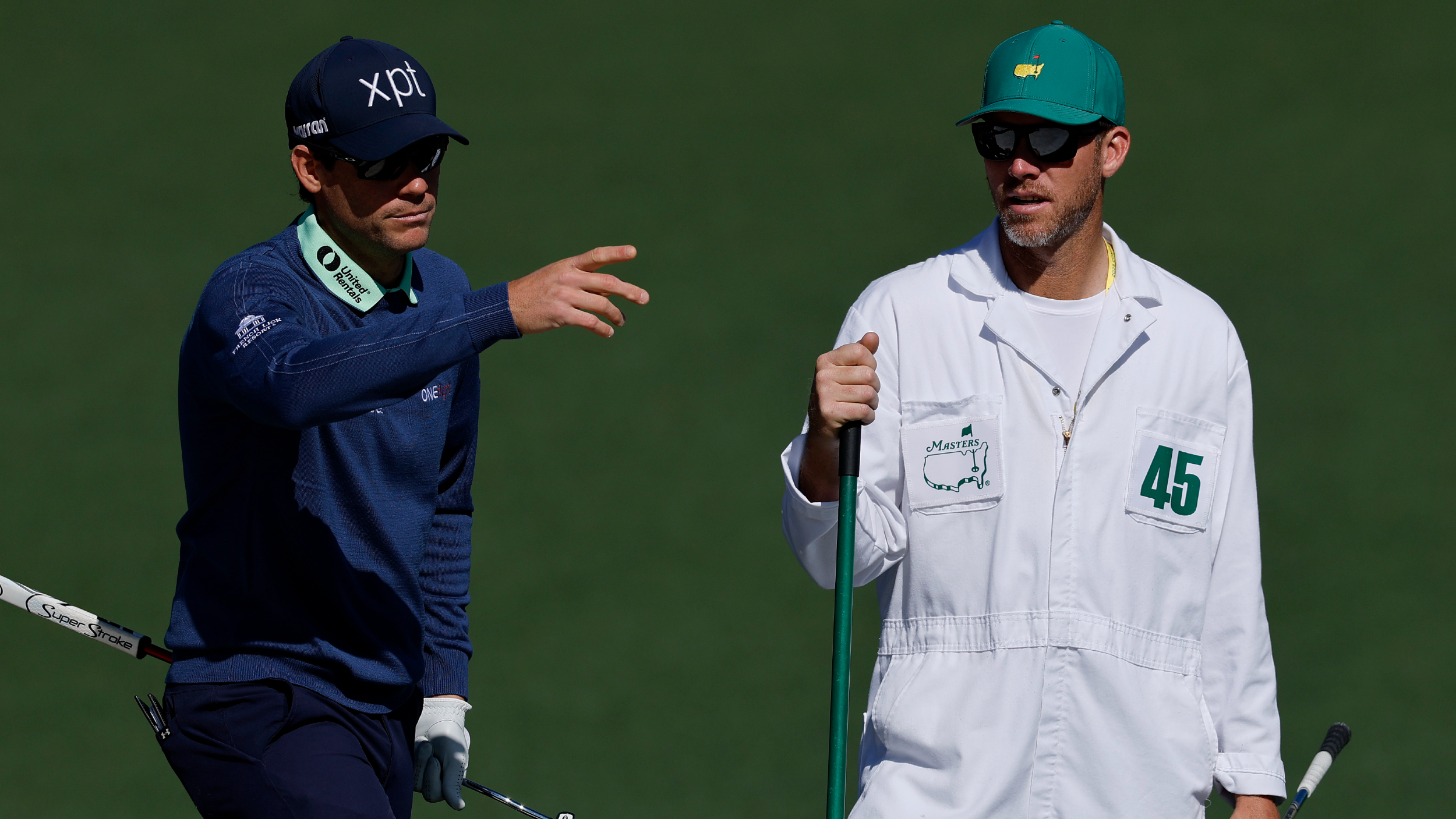 Adam Schenk and Brett Swedberg at The Masters