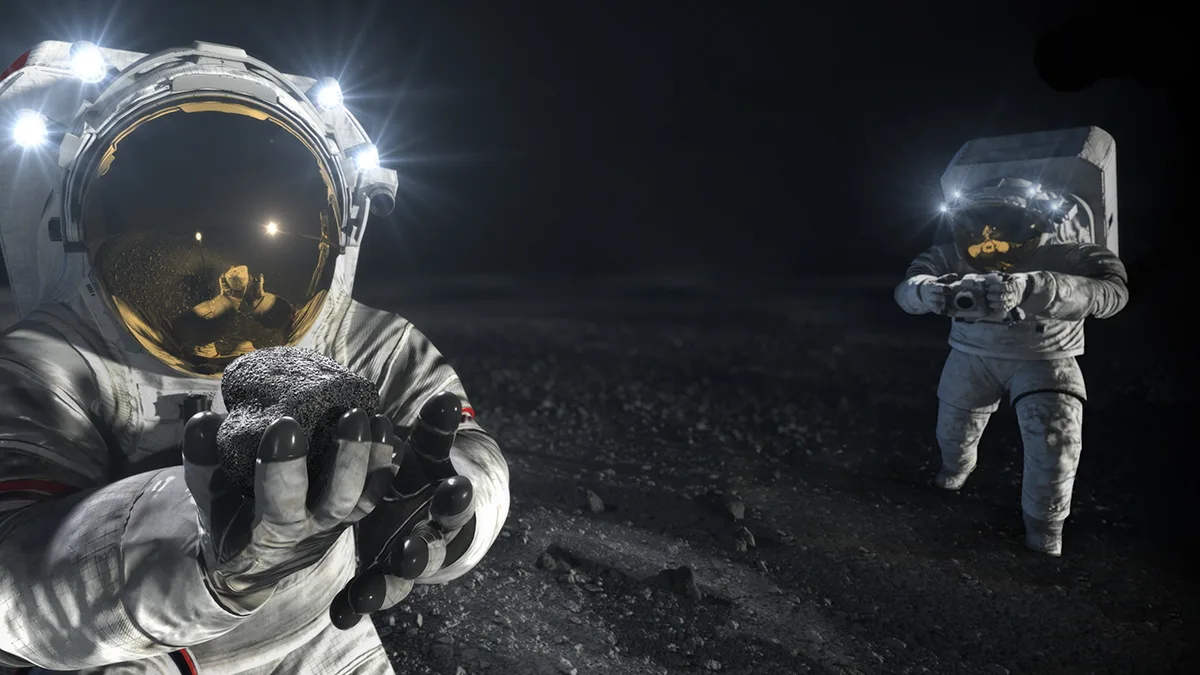 Could missions to land on the Moon like Artemis III contaminate vital chemistry on the lunar surface? Credit: NASA