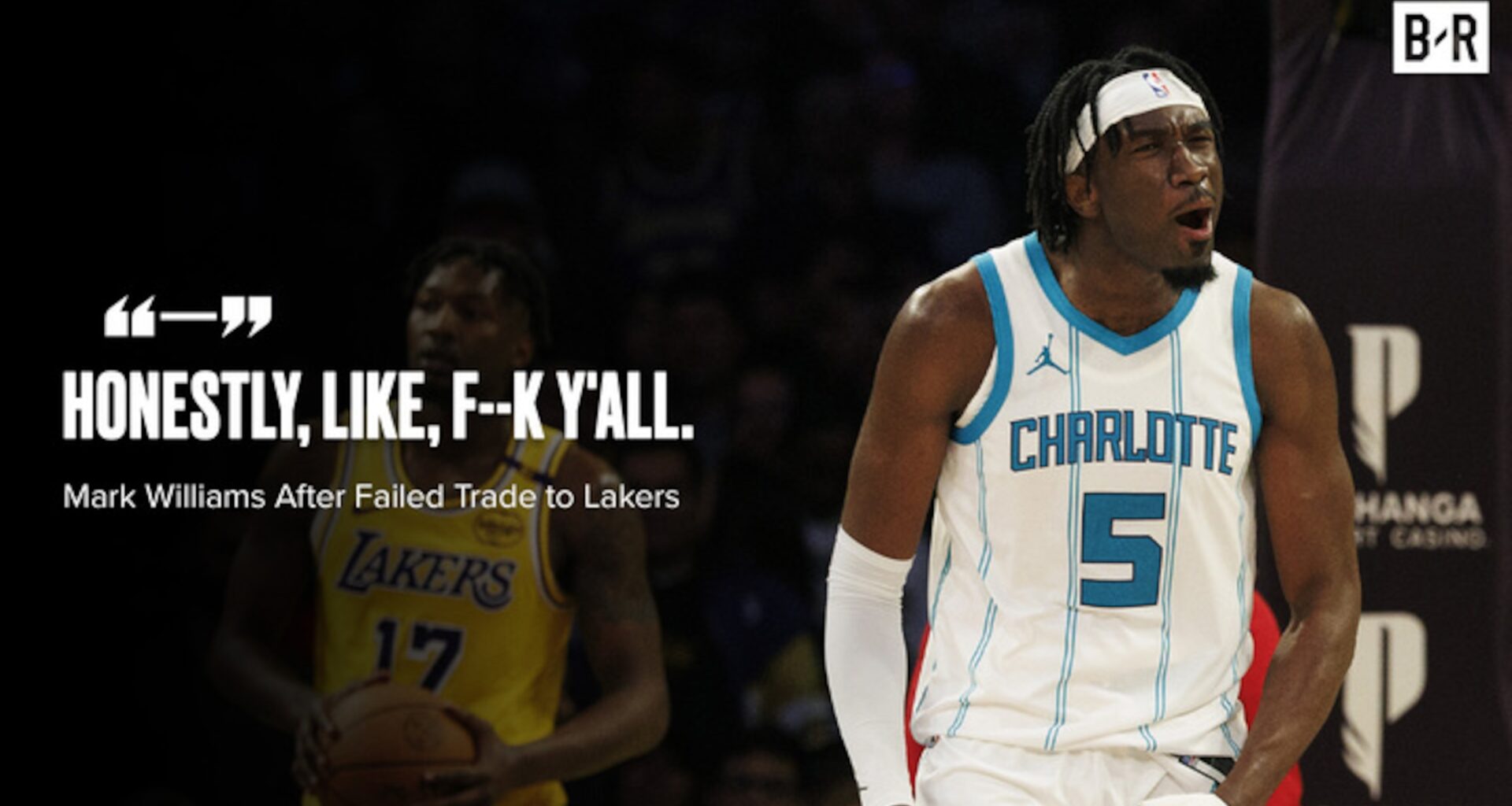 'F--k Y'all,' Mark Williams Opens Up on Rescinded Lakers Trade at 2025 NBA Deadline