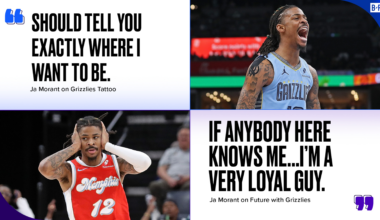 Ja Morant Addresses NBA Trade Rumors After Grizzlies Win, Says He's 'A Very Loyal Guy'