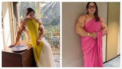 Neena Gupta flexed some AI muscles in a new set of pictures.