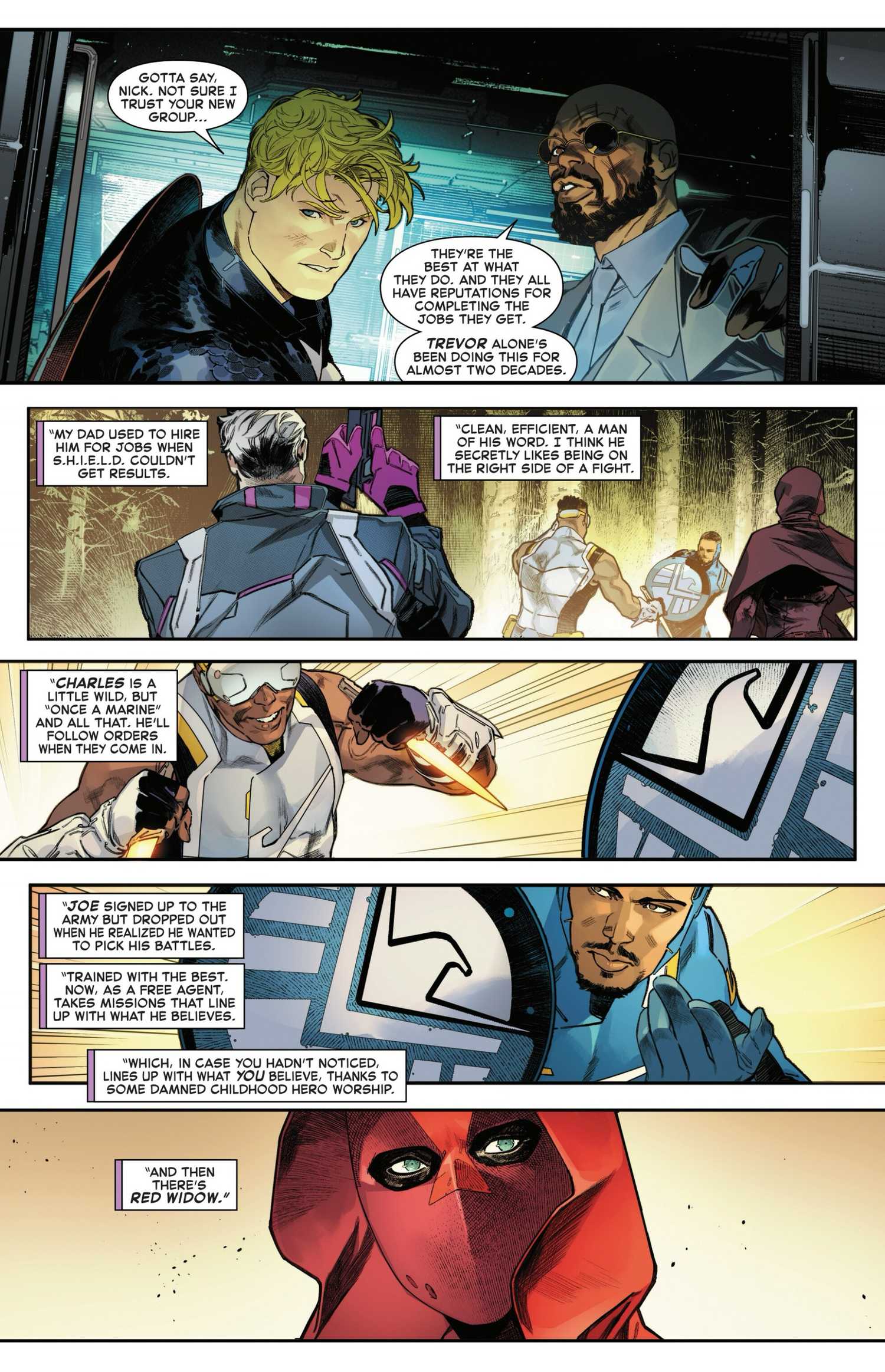 New SHIELD Agents in Captain America #6