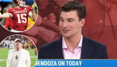 Fernando Mendoza heaping on Raiders praise after declaring for 2026 NFL Draft