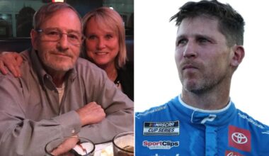 Denny Hamlin speaks out on father's death in massive fire