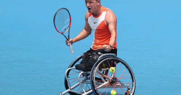 Vink bests rival Schroder to claim quad wheelchair career Golden Slam at AO 2026