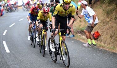 ALFARO, SPAIN - AUGUST 31: Matteo Jorgenson of The United States and Team Visma