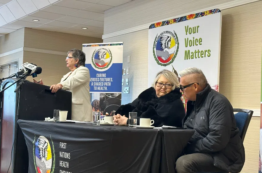 David Pratt, Heather Bear and Diane Lafond.