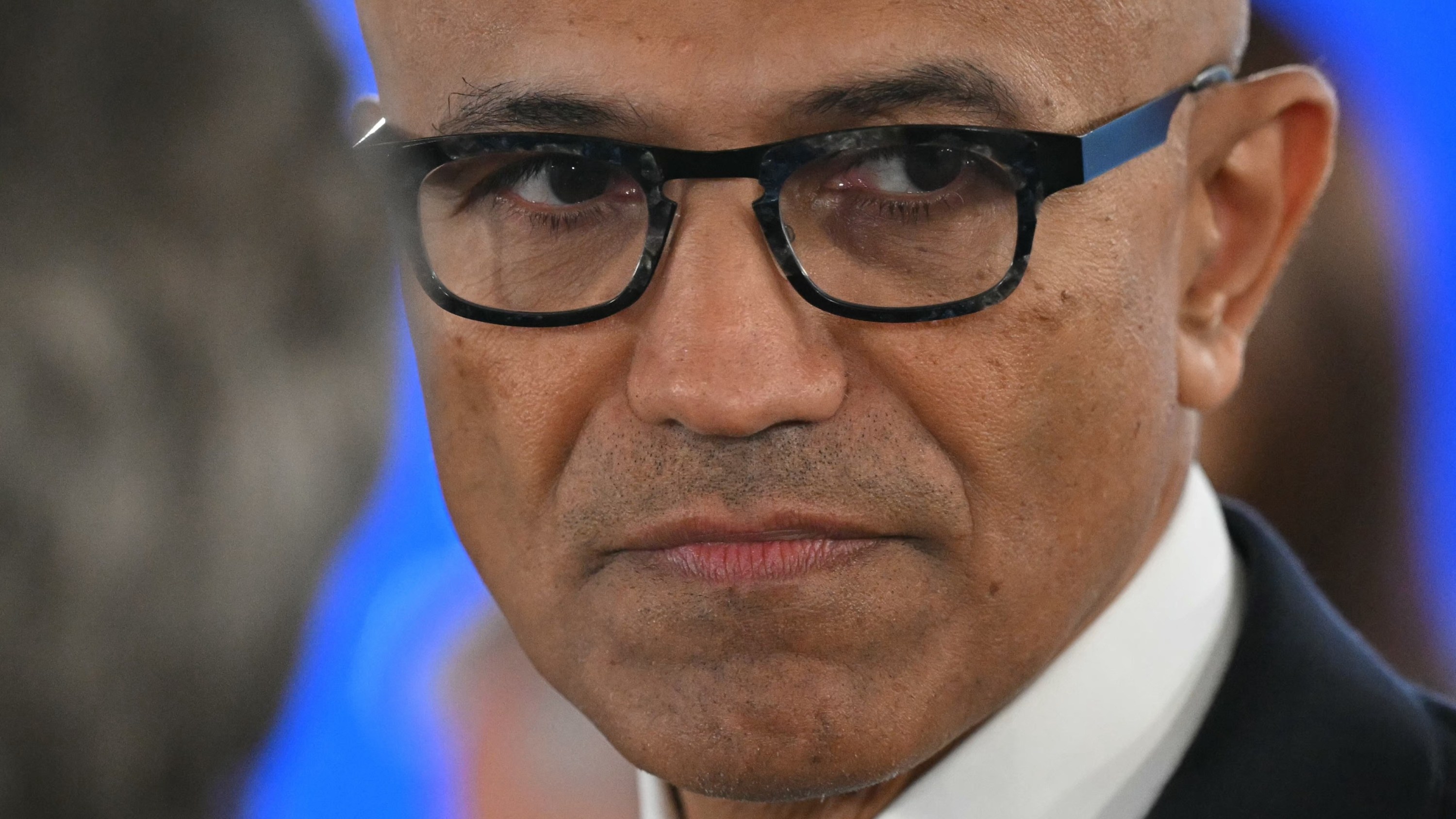 Microsoft Chief Executive (CEO) Satya Nadella takes part in the Partnership for Global Infrastructure and Investment Event during the G7 Summit at the Borgo Egnazia resort in Savelletri, Italy, on June 13, 2024.