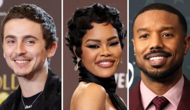 Oscar nominations 2026: Full list of nominees