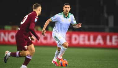 Gasperini 'furious' with Pellegrini after halftime